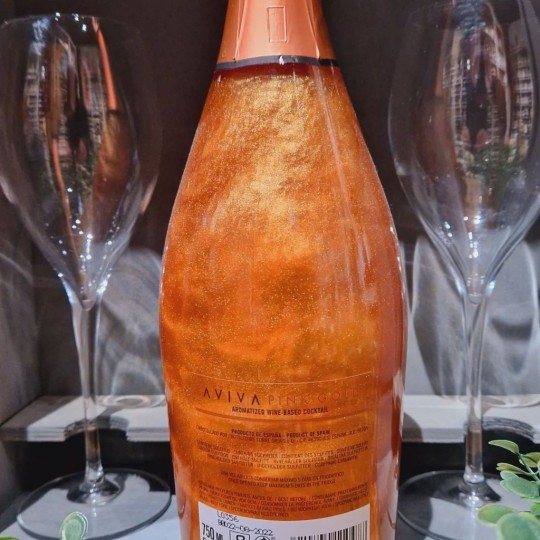 Pink Gold Glitter Aviva 75cl Pink Gold Glitter Aviva 75cl