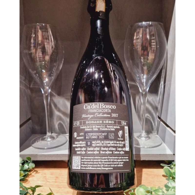Dosage Zéro Vintage Franciacorta DOCG Ca' Del Bosco 75cl