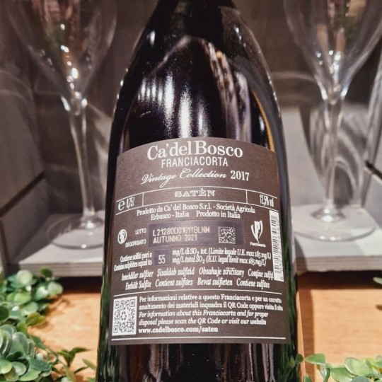 Satèn Vintage Franciacorta DOCG Ca' Del Bosco 75cl