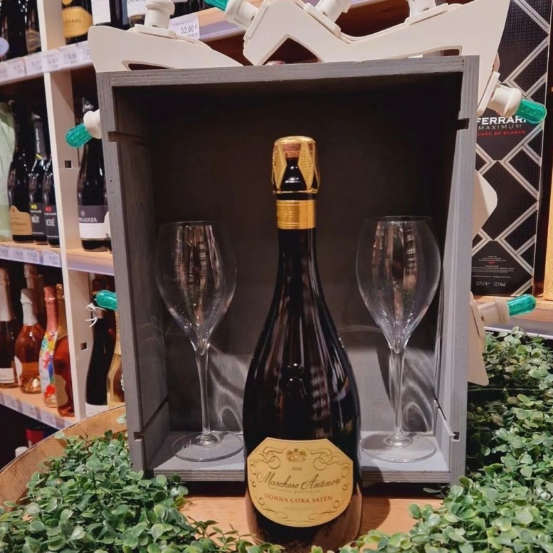 Donna Cora Satèn Franciacorta 75 cl Marchese Antinori