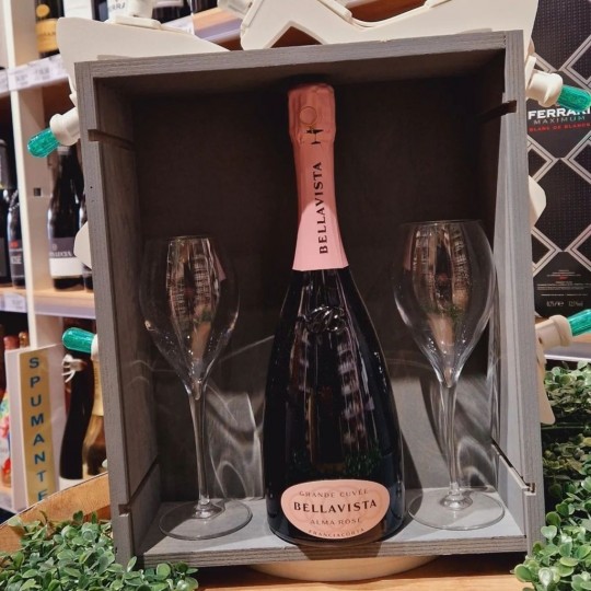 Alma Rosé Grande Cuvée Franciacorta Pas Dosé DOCG Bellavista 75cl Alma Rosé Grande Cuvée Franciacorta Pas Dosé DOCG Bellavista 75cl