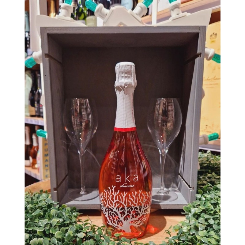 Aka Charme Rosato Spumante Brut Produttori di Manduria 75cl