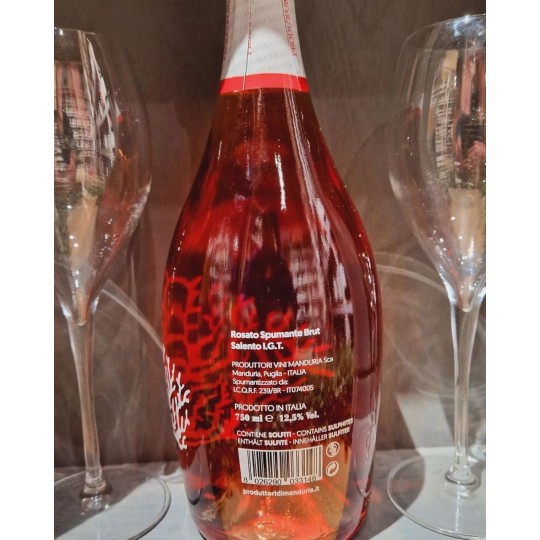 Aka Charme Rosato Spumante Brut Produttori di Manduria 75cl