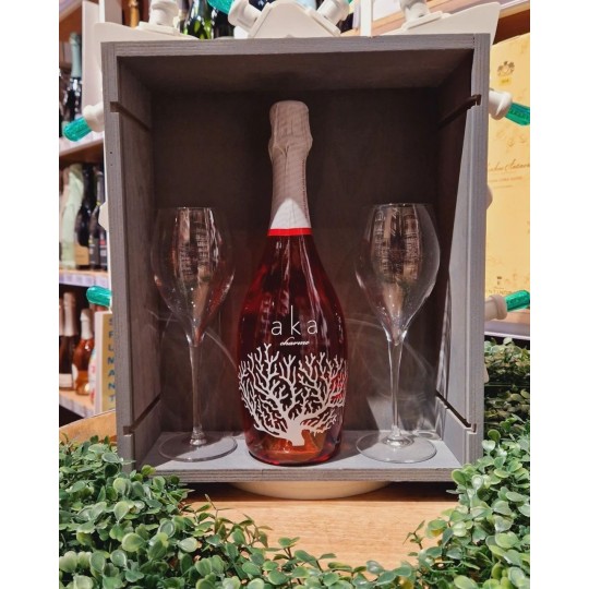 Aka Charme Rosato Spumante Brut Produttori di Manduria 75cl
