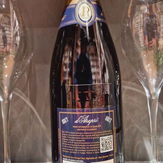 Spumante Brut D'arapri Metodo Classico