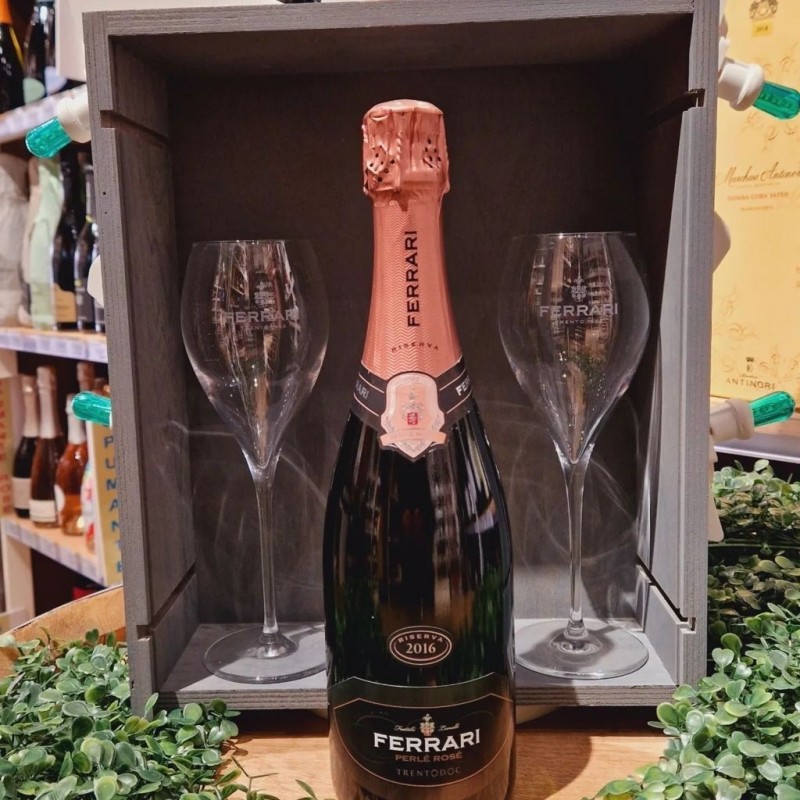 Perlé Rosé Riserva TrentoDoc Ferrari 75cl