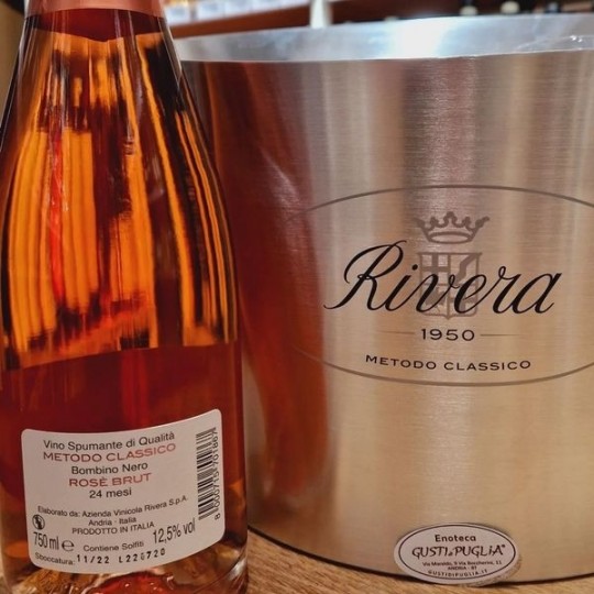 1950 Brut Rosè Metodo Classico Rivera 75cl 1950 Brut Rosè Metodo Classico Rivera 75cl