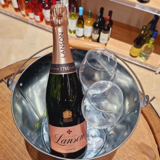 Le Rosé Champagne Brut AOC Lanson 75cl