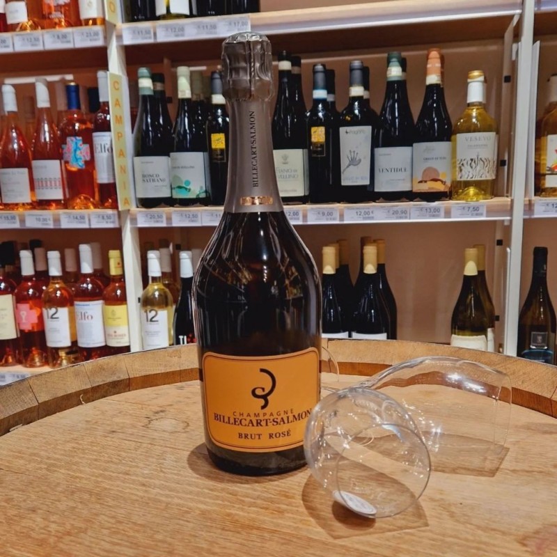 Billecart-Salmon Champagne Billecart-Salmon Rosé Brut Champagne AOC...