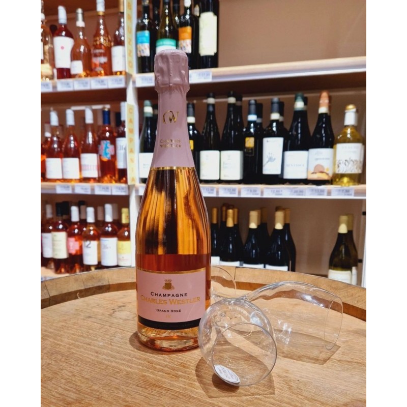Grand Rosé Champagne Charles Westler 75cl