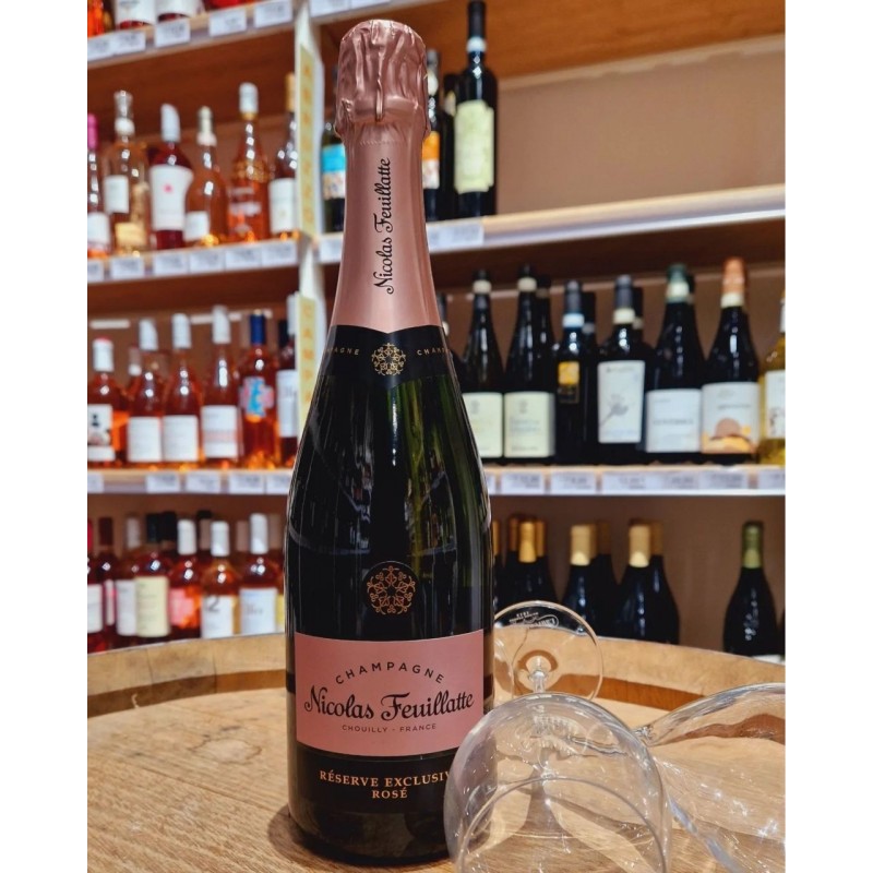 Feuillatte Nicolas  Champagne Rosé Brut AOC Réserve Exclusive Champ...