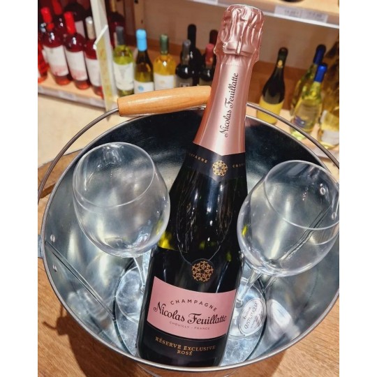 Champagne Brut Rosé AOC Réserve Exclusive Nicolas Feuillatte 75cl Champagne Brut Rosé AOC Réserve Exclusive Nicolas Feuillatte 75cl