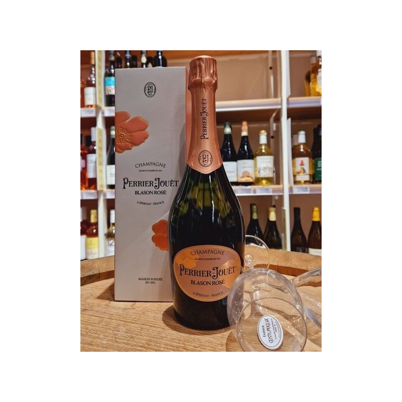 Champagne Perrier-Jouë Champagne Jouët Blason Rosé AOC Perrier Jouë...