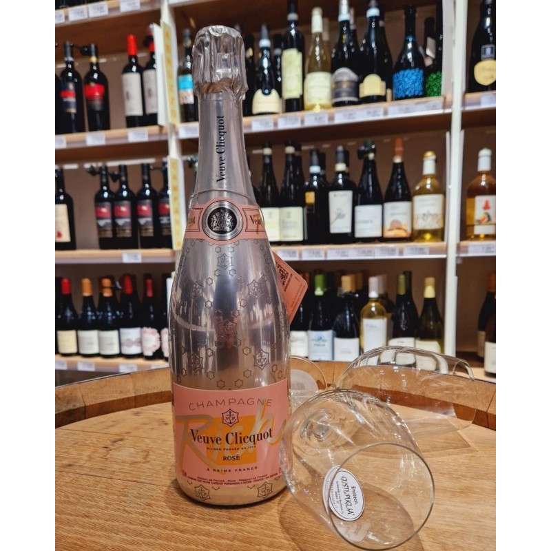 Clicquot Champagne Rich Rosé Veuve Clicquot 75cl