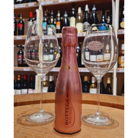 Rose Gold Prosecco Bottega 20cl