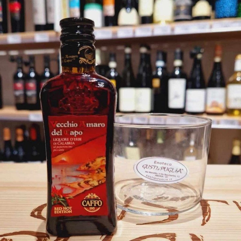 Caffo Amaro Vecchio Amaro Del Capo Red Hot Caffo 5cl