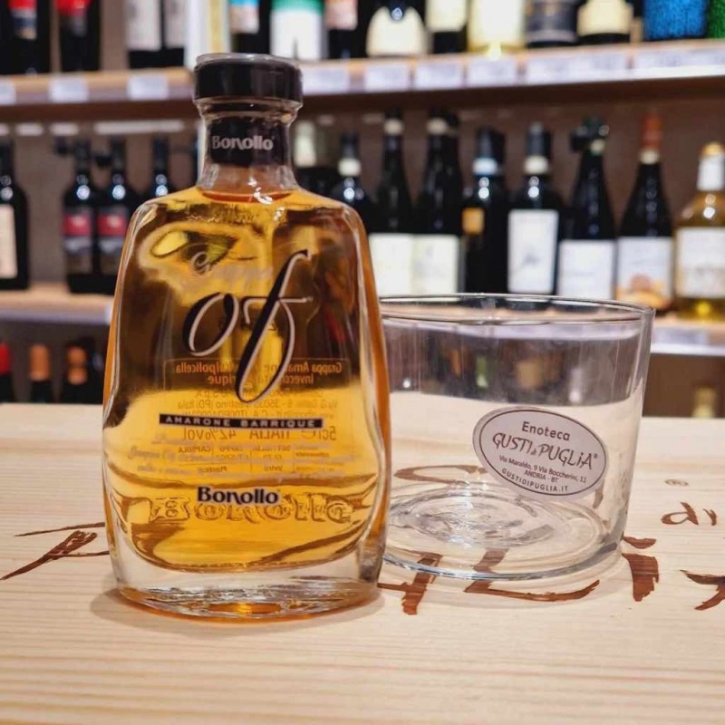 Bonollo Of Grappa Amarone Barrique 5cl Astucciato