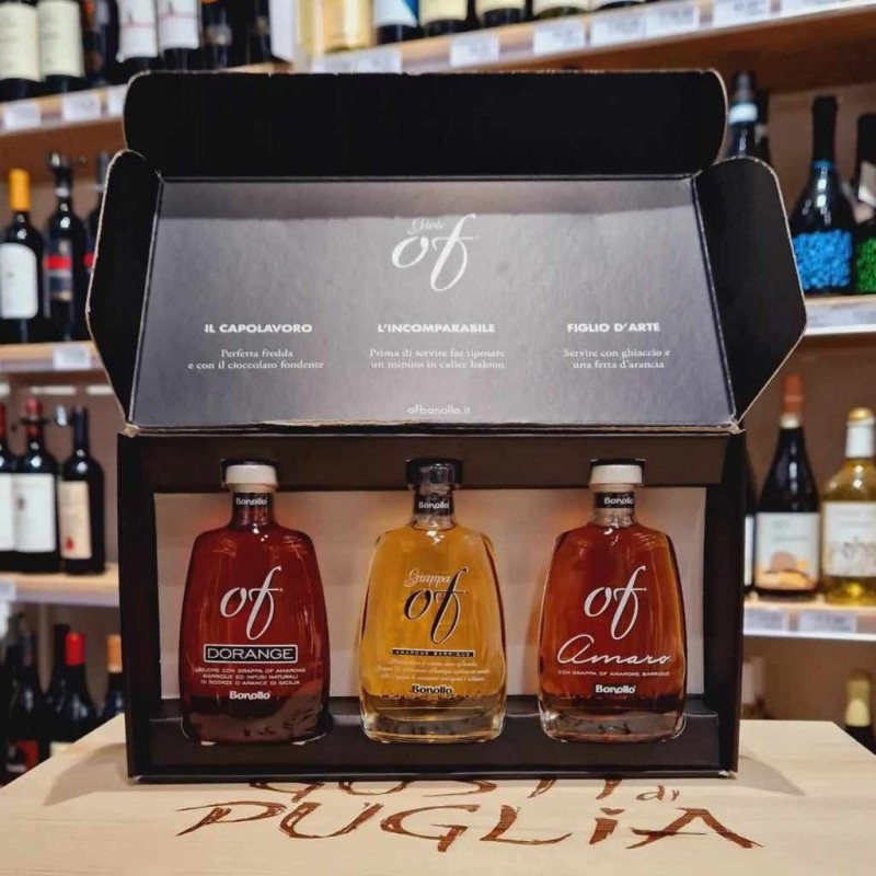 Bonollo Of Area Regali  Bonollo Tris Mignon 5cl