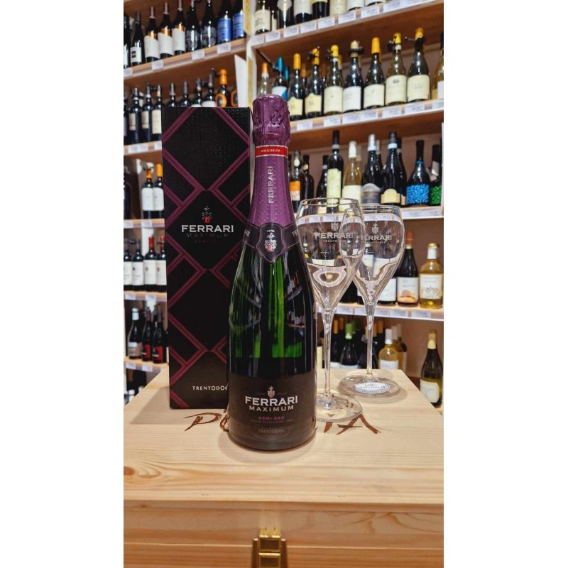 Cantine Ferrari Trento Doc Maximum Demi-Sec TrentoDoc Ferrari 75cl ...