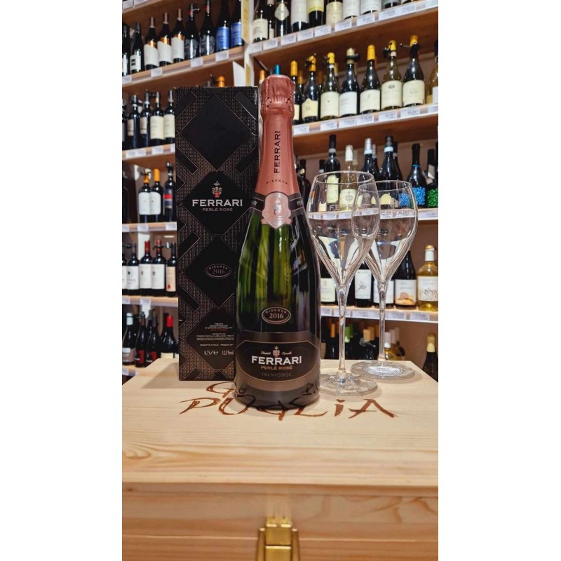 Perlé Rosé Riserva TrentoDoc Ferrari 75cl Astucciato