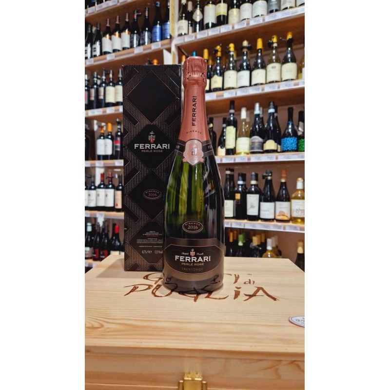 Perlé Rosé Riserva TrentoDoc Ferrari 75cl Astucciato