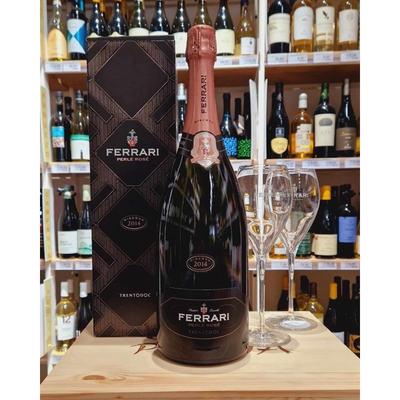 Ferrari Perlé Rosé Riserva Trento Doc 1.5l