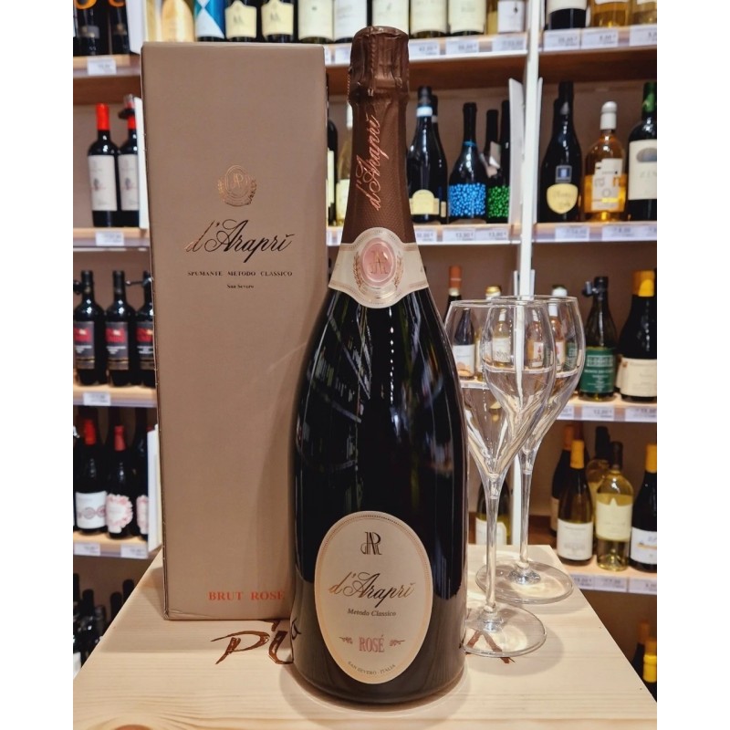 Cantine d’Araprì Champagne Rosè Brut D'Arapri 1.5l