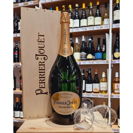Grand Brut Champagne Perrier-Jouet 3lt Jeroboam Astucciato Grand Brut Champagne Perrier-Jouet 3lt Jeroboam Astucciato