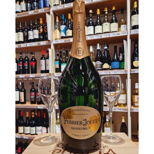 Grand Brut Champagne Perrier-Jouet 3lt Jeroboam Astucciato Grand Brut Champagne Perrier-Jouet 3lt Jeroboam Astucciato