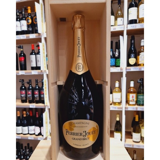 Grand Brut Champagne Perrier-Jouet 3lt Jeroboam Astucciato Grand Brut Champagne Perrier-Jouet 3lt Jeroboam Astucciato