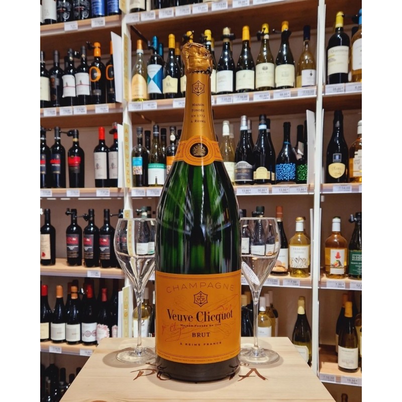 Label Brut Veuve Clicquot 3lt Jeroboam Astucciato