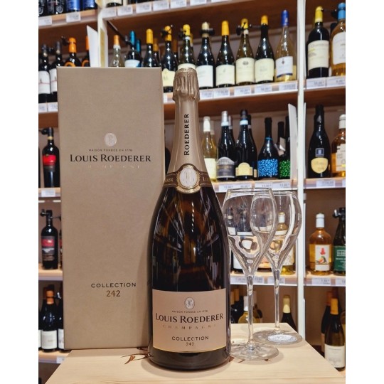 Louis Roederer Brut 242 Champagne 1.5lt Astucciato Louis Roederer Brut 242 Champagne 1.5lt Astucciato