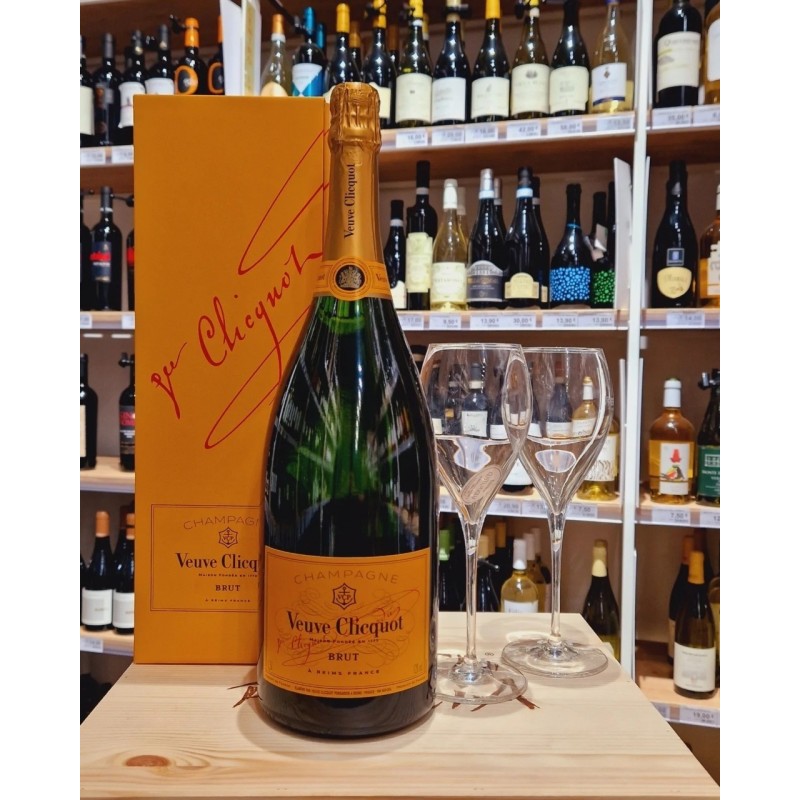 Clicquot Champagne Clicquot Veuve Yellow Label Brut Magnum Astucciato