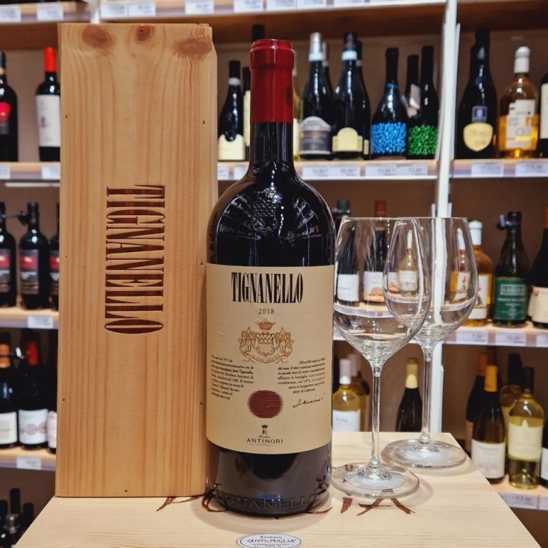 Marchese Antinori Vino Rosso Antinori Tignanello Magnum Astuccio in...