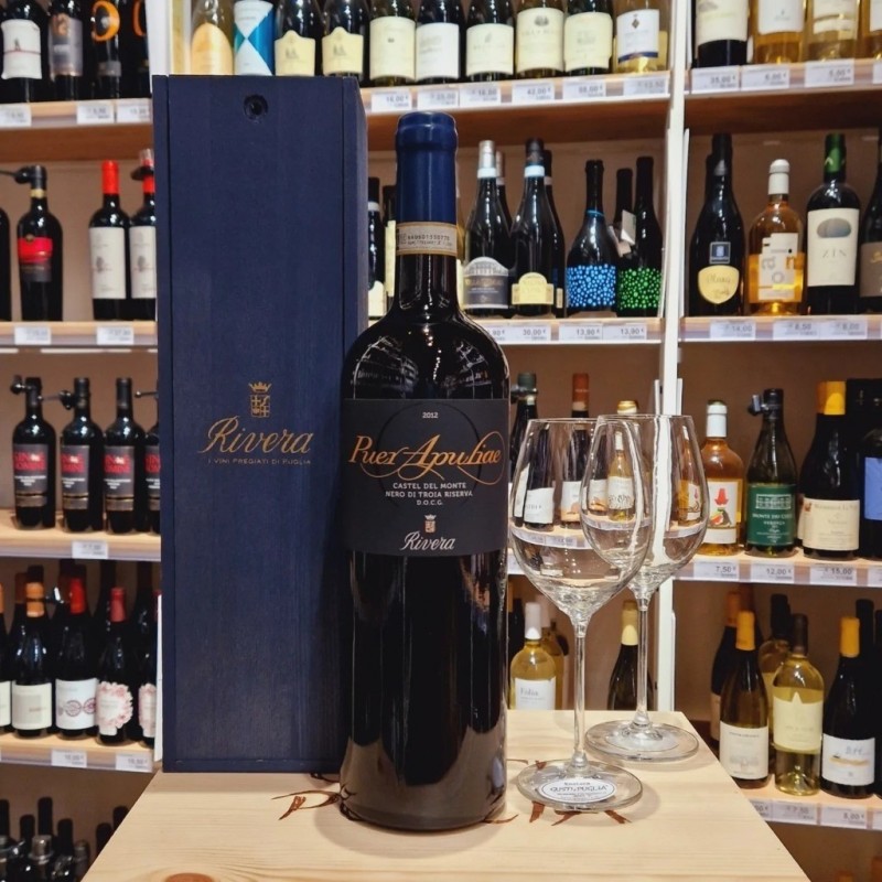 Azienda Vinicola Rivera Vino Rosso Rivera Puer Apuliae Nero di Troi...