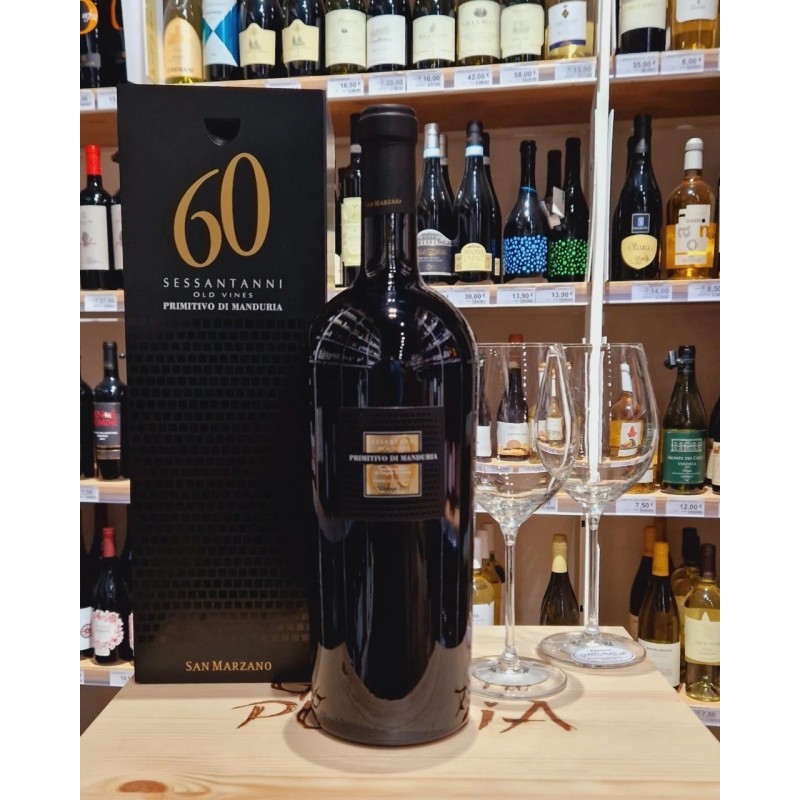 San Marzano Cantine  Vino Rosso San Marzano 60 anni Primitivo di Ma...