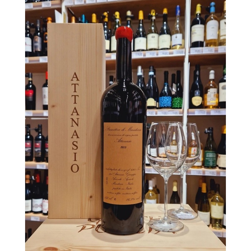 Azienda Agricola Attanasio Vino Rosso Attanasio Primitivo di Mandur...