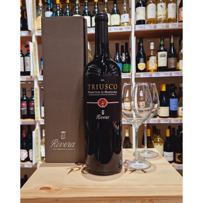 Azienda Vinicola Rivera Vino Rosso Rivera Triusco Primitivo di Mand...