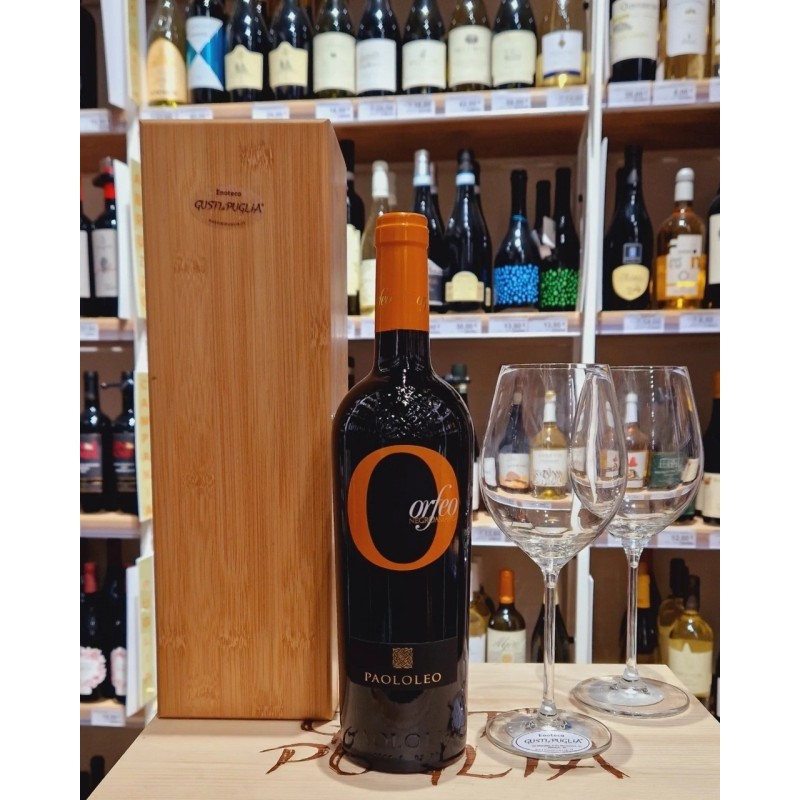 Paolo Leo Cantine Vino Rosso Paolo Leo Orfeo Negroamaro 75cl