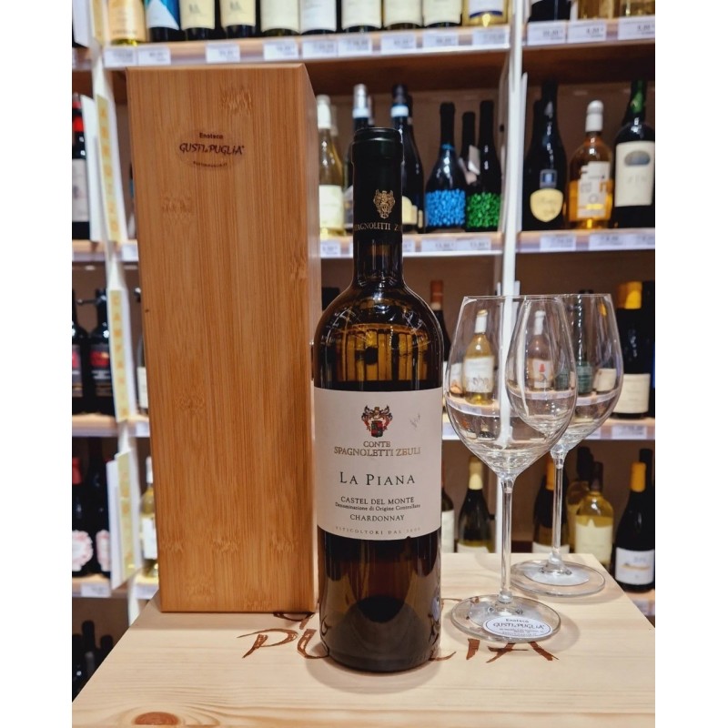 La Piana Castel del Monte D.O.C. Chardonnay 75 cl Conte Spagnoletti Zeuli