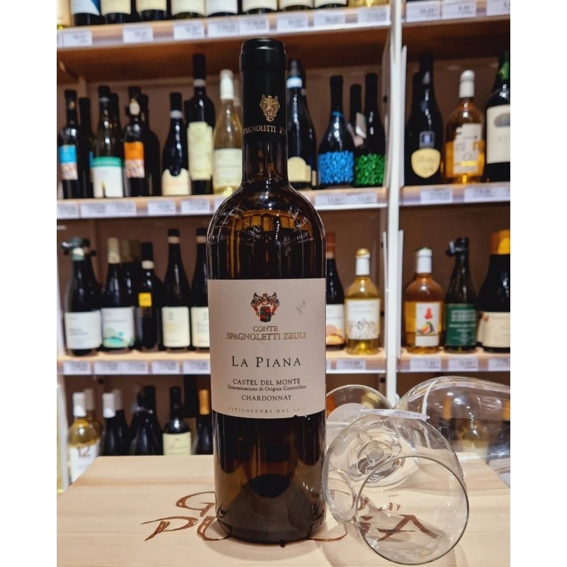 La Piana Castel del Monte D.O.C. Chardonnay 75 cl Conte Spagnoletti Zeuli