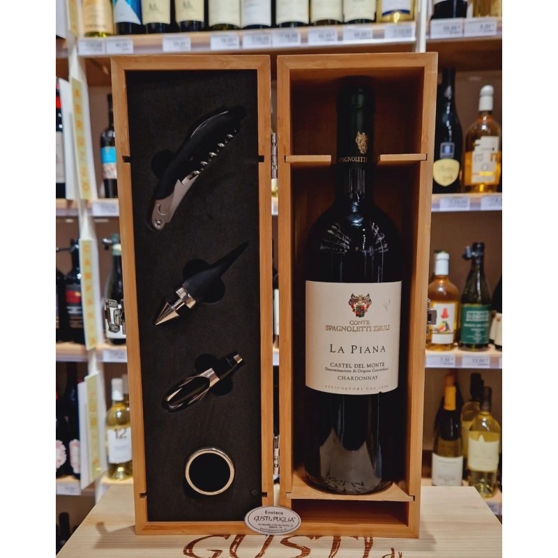 La Piana Castel del Monte D.O.C. Chardonnay 75 cl Conte Spagnoletti Zeuli