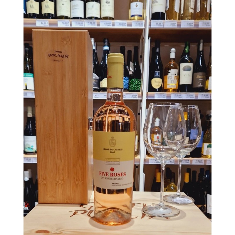 Leone De Castris Five Roses 77° anniversario rosato
