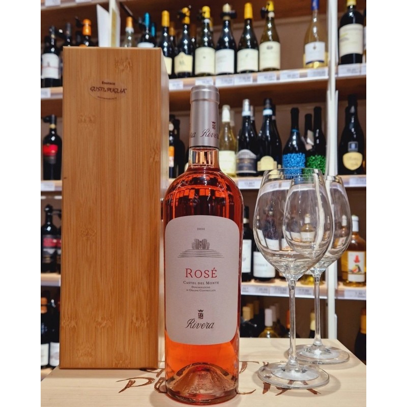 Azienda Vinicola Rivera Vino Rosato Rivera Rosè Rosato Castel del M...