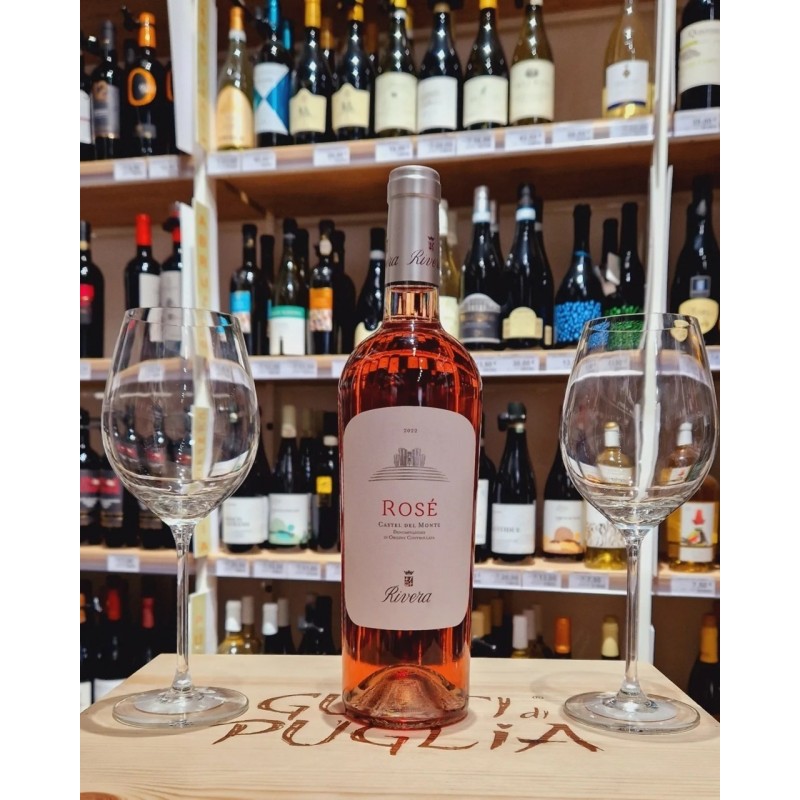 Rosè Rosato Castel del Monte D.O.C. 75 cl Rivera