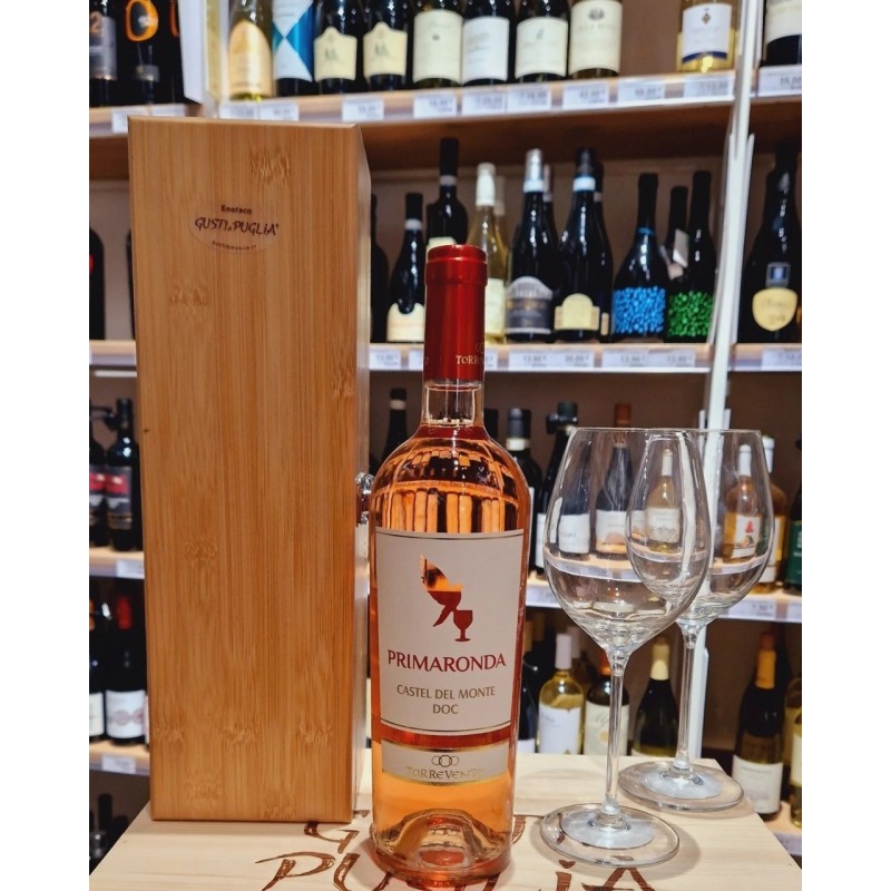 Primaronda Bombino Nero Castel del Monte Rosato DOC 75 cl Torrevento