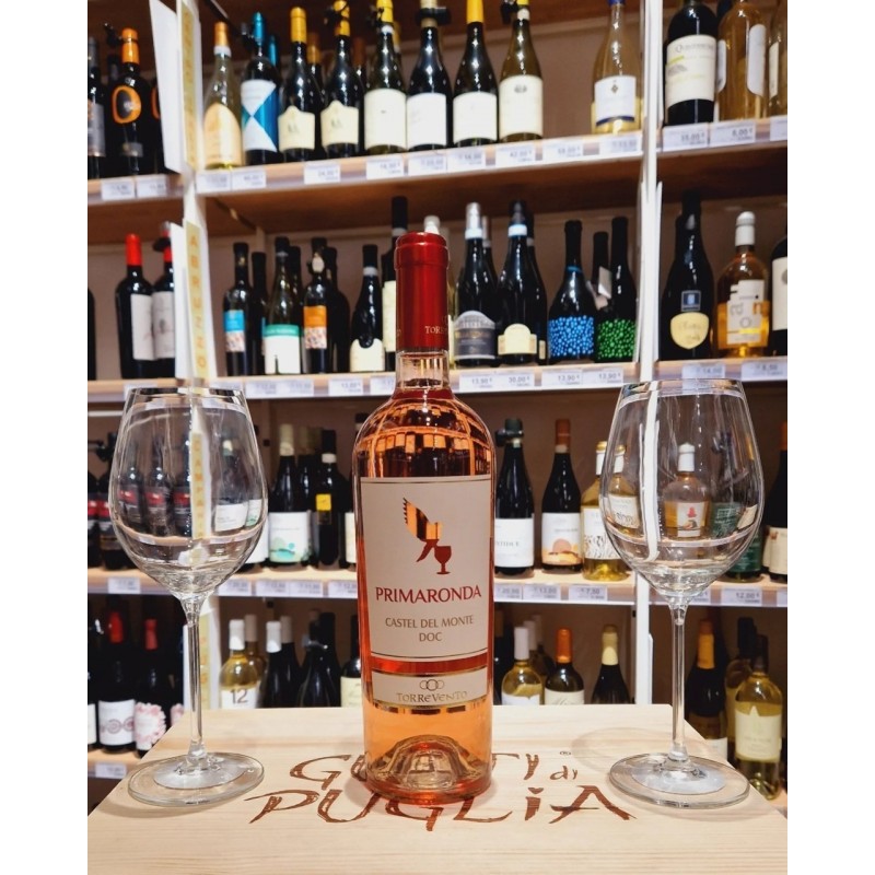 Primaronda Bombino Nero Castel del Monte Rosato DOC 75 cl Torrevento