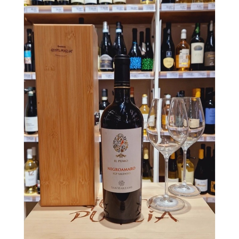 San Marzano Cantine  Vino Rosso San Marzano Il Pumo Negroamaro Sale...