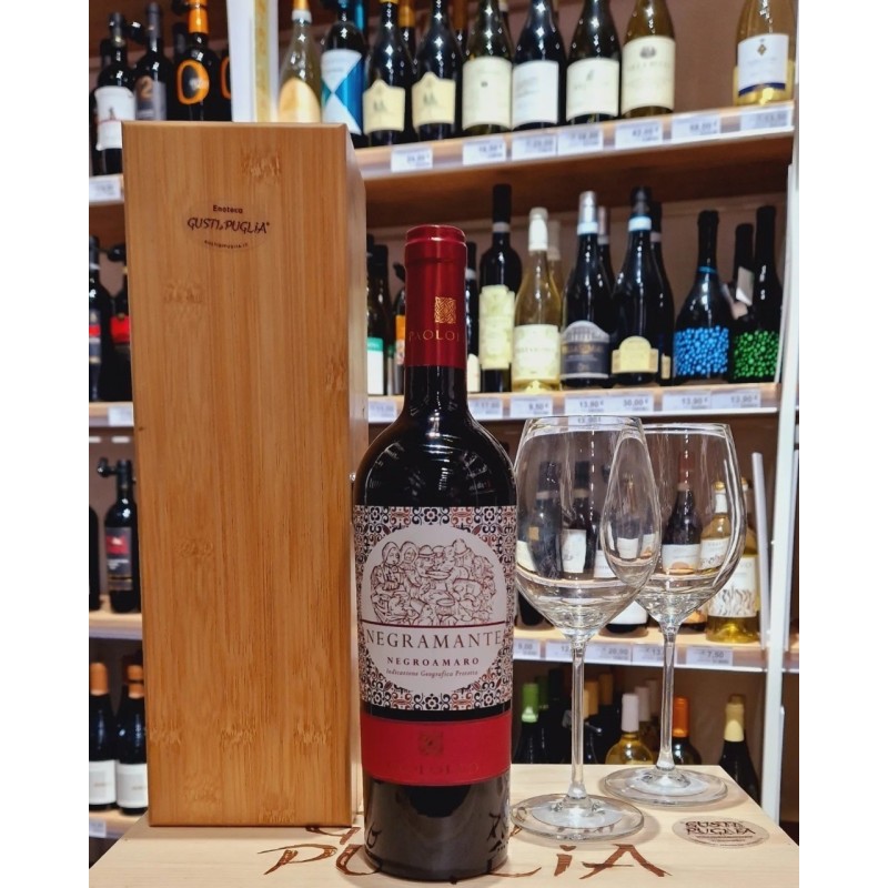 Paolo Leo Cantine Vino Rosso Paolo Leo Negramante Negroamaro I.G.P....