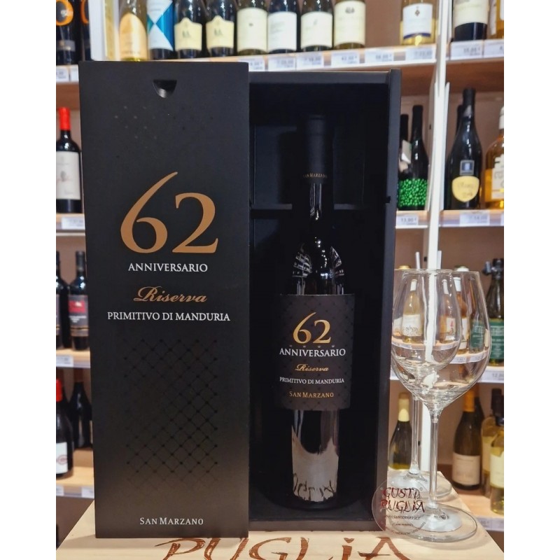 San Marzano Cantine  Vino Rosso San Marzano 62° anniversario Riserv...